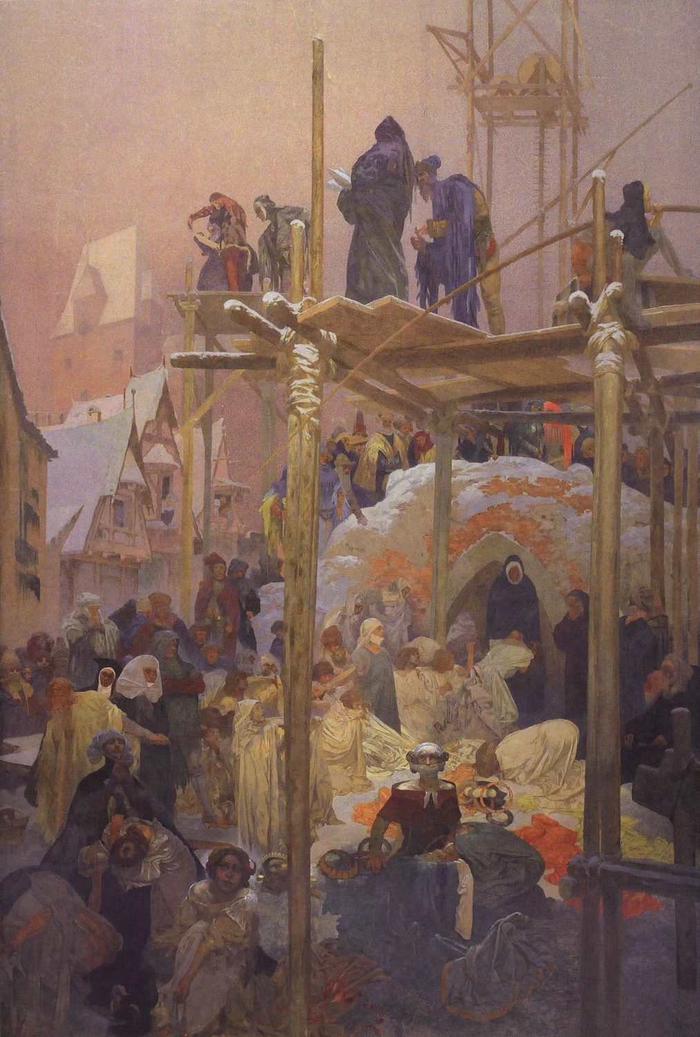 Alfons Mucha - Epopea slava, Jan Milíč of Kroměříž